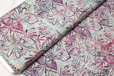 PURPLE - Bdazzled - Batikstoff aus Indonesien